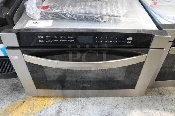 BRAND NEW SCRATCH AND DENT! 2022 KoolMore KM-MD-1SS Stainless Steel Commercial Drawer Microwave Oven. 120 Volts, 1 Phase.  - Image 2 of 10