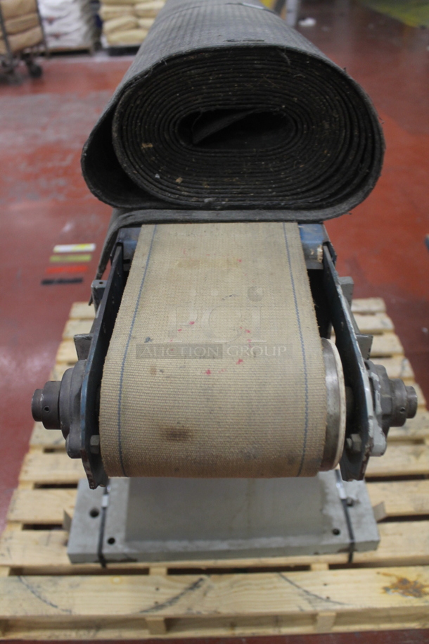 ALL ONE MONEY! PALLET LOT of Blue Metal Conveyor Belt. BUYER MUST REMOVE. - Image 4 of 5