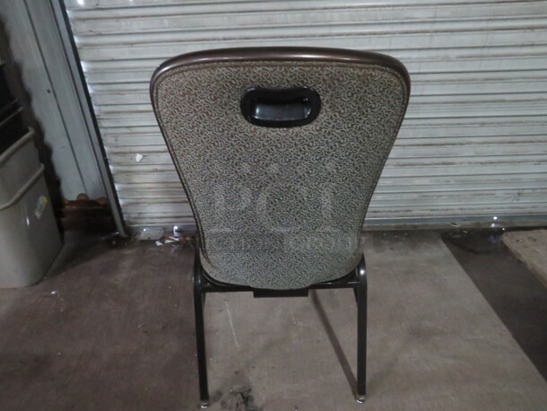 Metal Stack Banquet/Event Chair With Thick Cushioned Seat And Back. 4XBID - Image 4 of 4