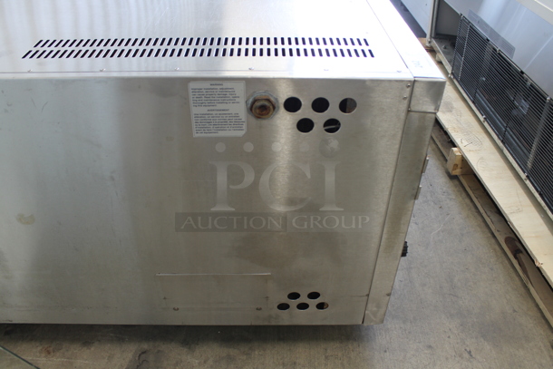 Bakers Pride Y800 Stainless Steel Commercial Natural Gas Powered Single Deck Pizza Oven. 120,000 BTU. - Image 12 of 12