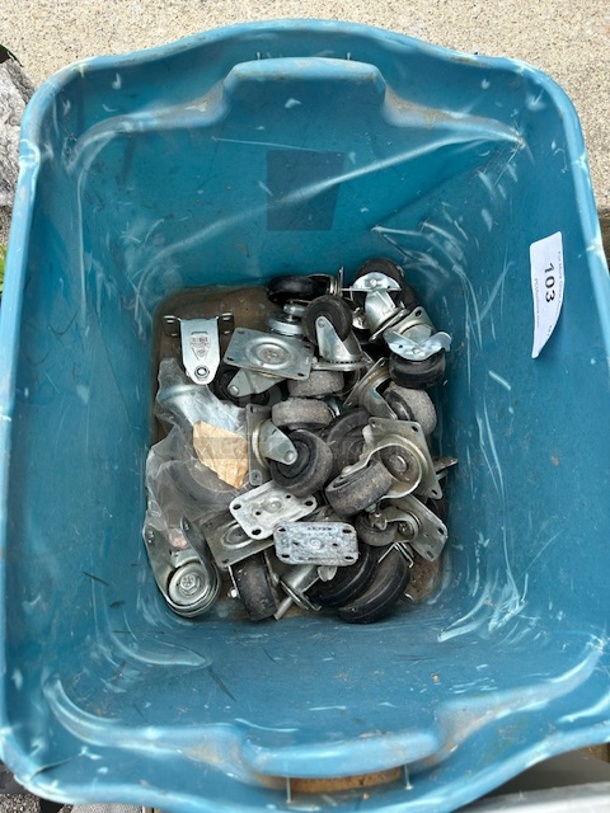 One Lot Of Casters. - Image 1 of 1