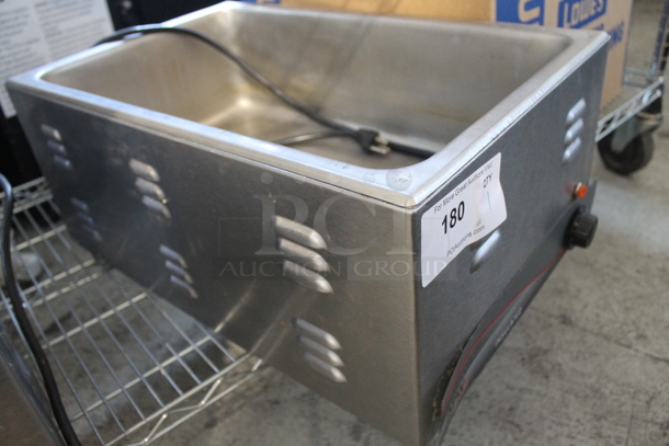 APW Wyott W-3Vi Stainless Steel Commercial Countertop Food Warmer. 120 Volts, 1 Phase. Tested and Working! - Image 3 of 6