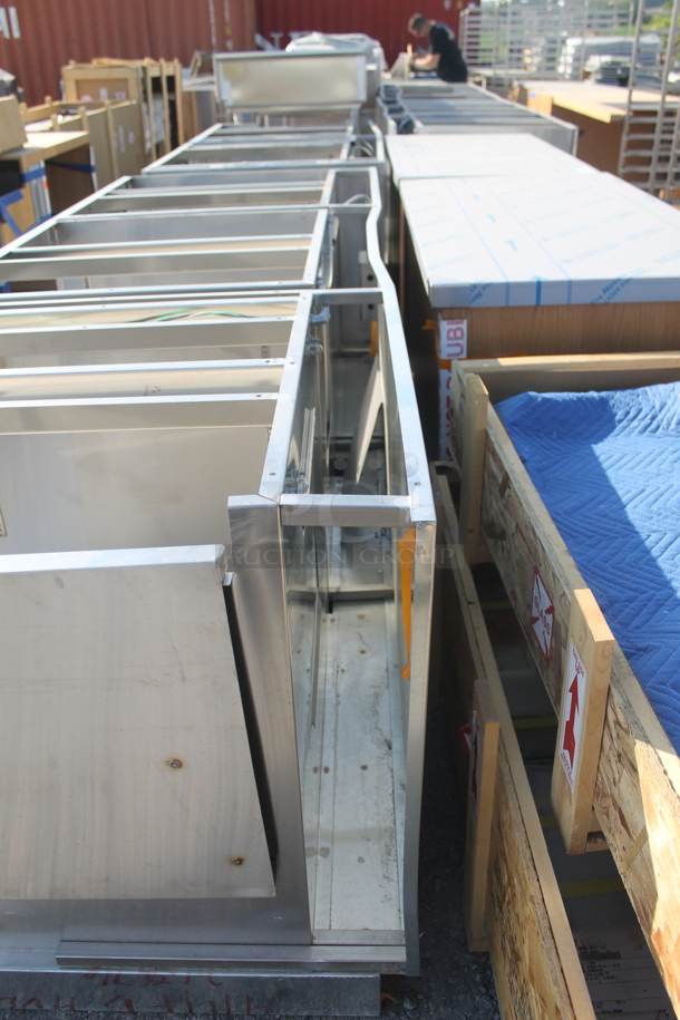 BRAND NEW! Stainless Steel Counter Frame w/ Under Shelf. - Image 7 of 7