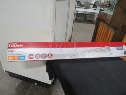 One Hyper Tough LED Shop Light.