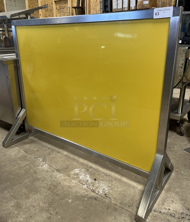 Yellow Partition, 60" - Image 1 of 1