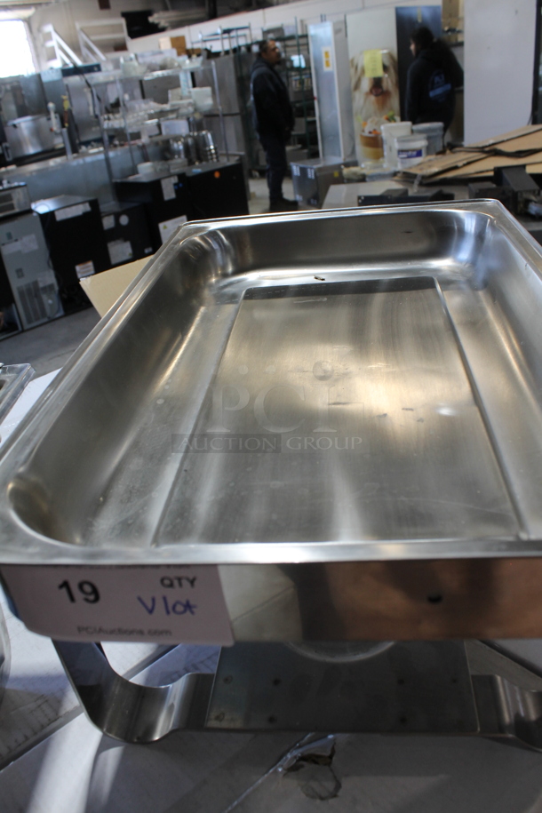 ALL ONE MONEY! Lot of 2 Metal Chafing Dishes. - Image 3 of 6