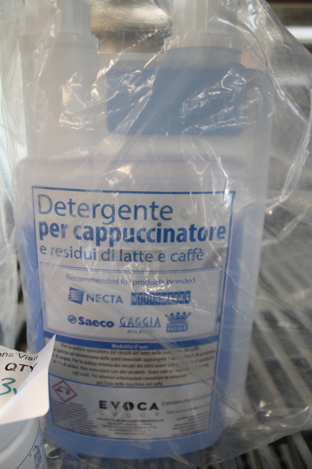 ALL ONE MONEY! Lot of 2 BRAND NEW Detergent Jugs and 1 Cafiza Bottle - Image 3 of 4