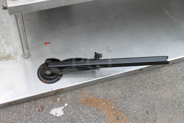 Stainless Steel Commercial Tabletop w/ Over Shelf - Image 3 of 4