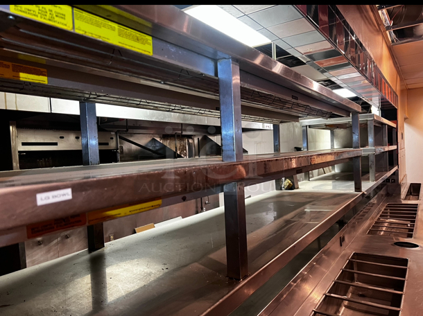 Stainless Steel Pass Through Warmer, Two Sections, Working When Removed. 
Your Bid x 2
 - Image 1 of 2