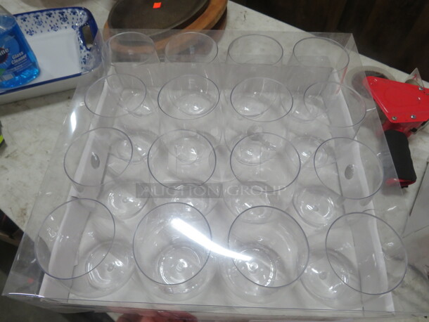 NEW 16oz Stemless Poly Wine Glass. 16XBID - Image 1 of 2