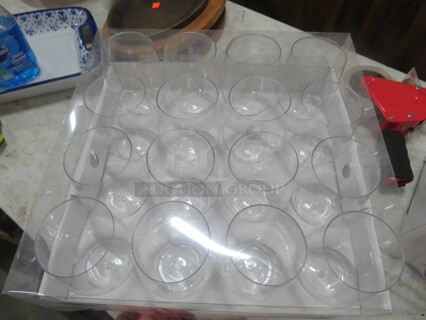 NEW 16oz Stemless Poly Wine Glass. 16XBID