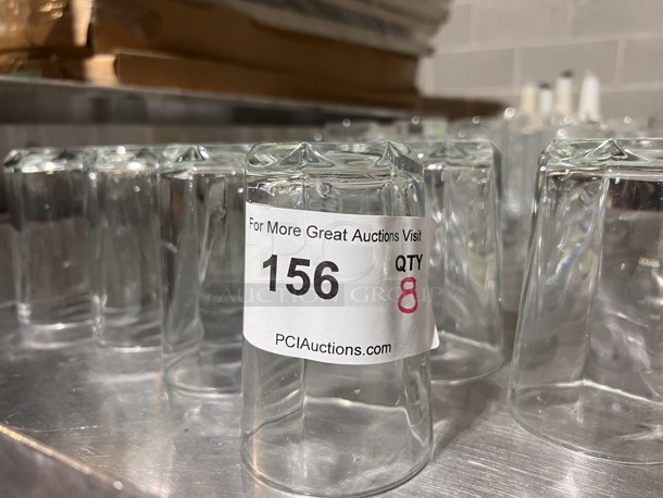 12oz. Juice Glasses. 
QTY 8. 
Your Bid x 8. - Image 1 of 2