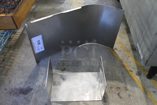 ALL ONE MONEY! Lot of Various Metal Including Chafing Dish Frame and Bowl - Image 7 of 7