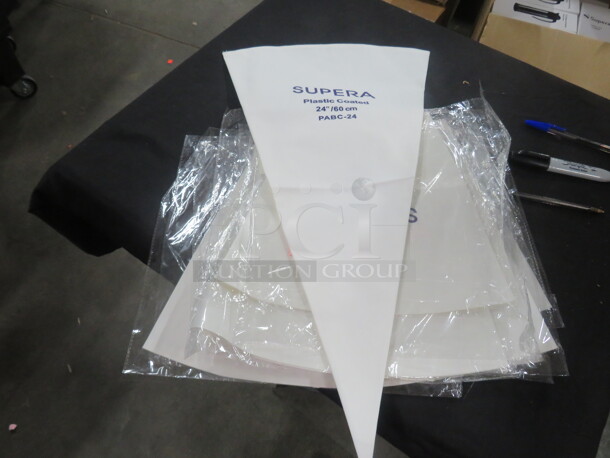 NEW Supera Plastic Coated 24 Inch Reusable Pastry Bag. #PABC-24. 3XBID - Image 1 of 2
