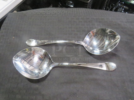 Silver Serving Spoon. 2XBID