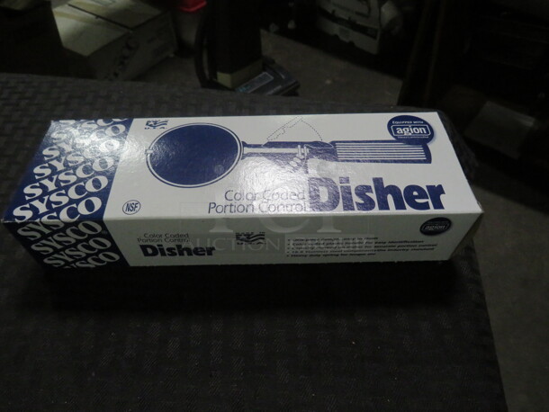 One NEW Disher.