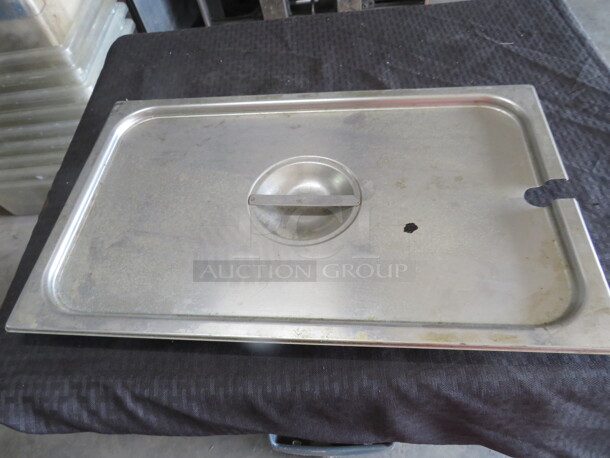 One Full Size Stainless Steel Lid. - Image 1 of 1