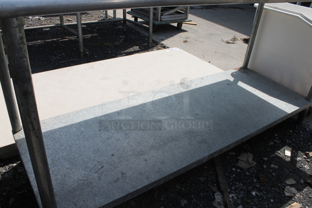 Stainless Steel Commercial Table w/ Metal Under Shelf. - Image 4 of 4