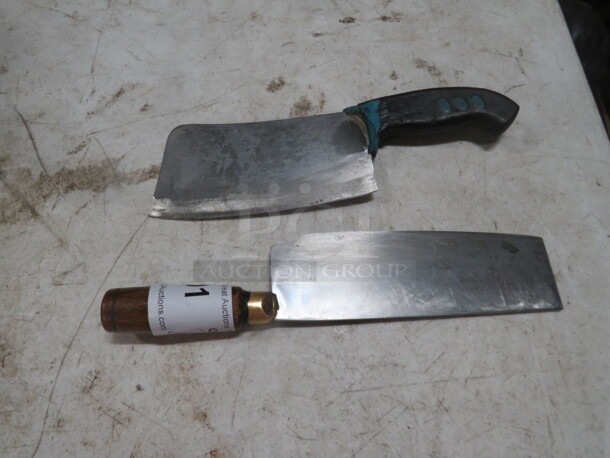 Assorted Meat Cleaver. 2XBID - Image 1 of 1