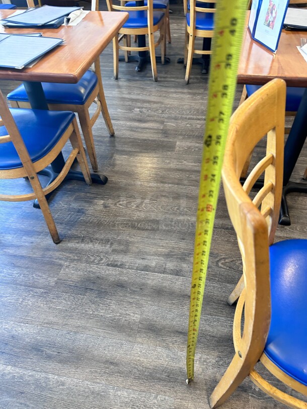 Clean! HERCULES Series Vertical Slat Wood Color Restaurant Chair
16x16x36 - Image 5 of 5