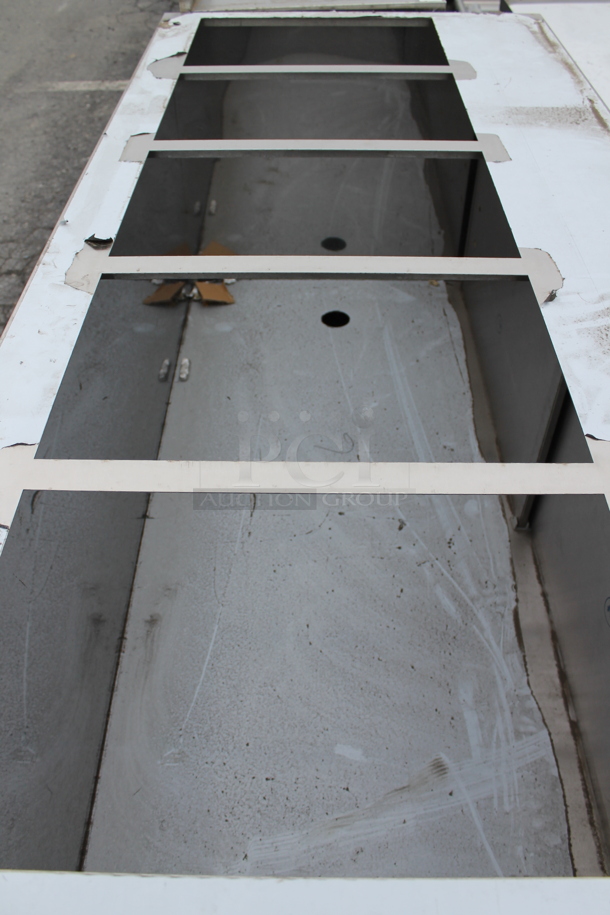BRAND NEW SCRATCH AND DENT! Stainless Steel Commercial Counter w/ 2 Lower Doors.  - Image 3 of 8