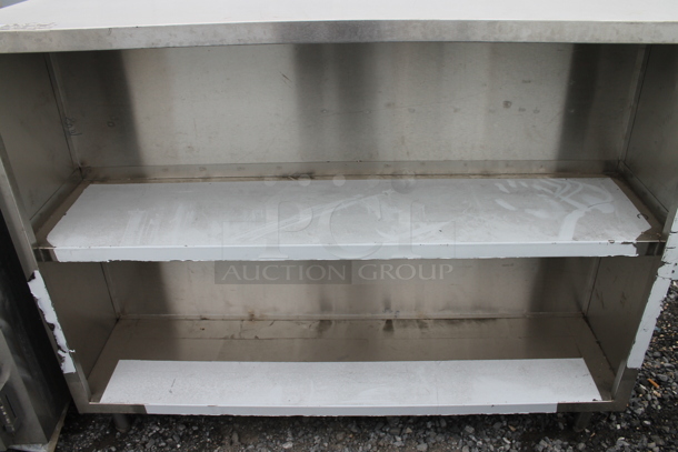 BRAND NEW SCRATCH AND DENT! Stainless Steel Counter w/ 2 Under Shelves. - Image 3 of 6