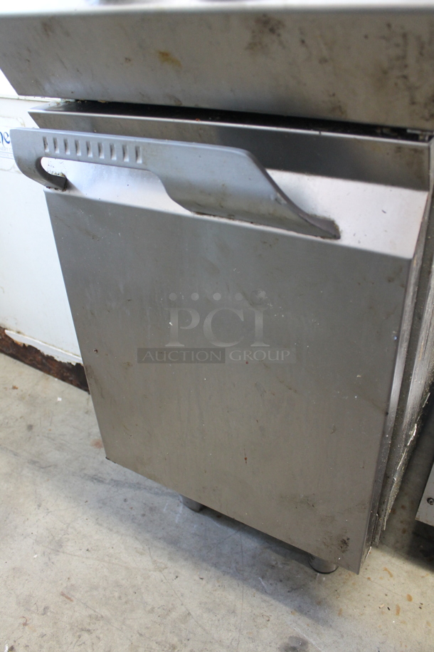 Rosito Bisani CPG11WBTU Stainless Steel Commercial Floor Style Propane Gas Powered Pasta Cooker. 80,000 BTU. - Image 6 of 8