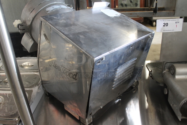 Fleetwood Metal Commercial Countertop Power Hub w/ Pelican Head and Slicing Blade.  Tested and Working! - Image 6 of 9