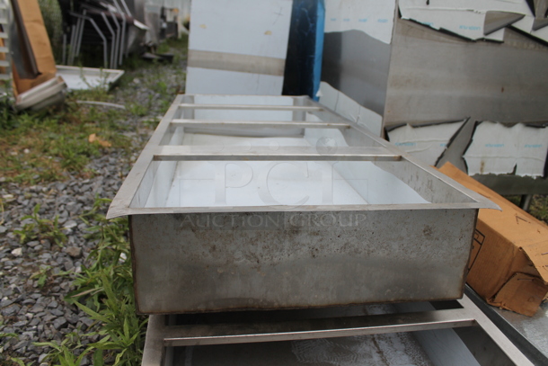 BRAND NEW SCRATCH AND DENT! Stainless Steel Commercial Ice Bin Drop In. - Image 2 of 5