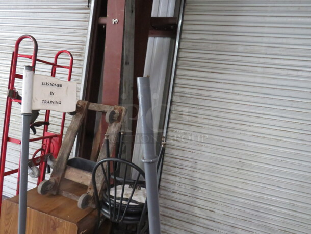 Mini Metal Kids Grocery Shopping Cart. 4XBID - Image 4 of 4