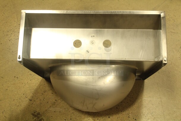NEW! Select Stainless Commercial Stainless Steel Handsink With Backsplash. 19x15x15 - Image 3 of 3