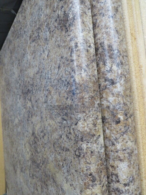 One NEW 72X30 Brown Laminate Countertop.  - Image 2 of 2