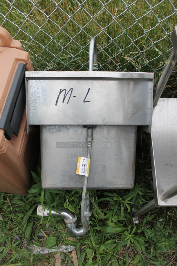 Universal Stainless Steel Commercial Single Bay Sink w/ Faucet. - Image 6 of 7