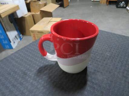 AT HOME Red Coffee Cup. 9XBID