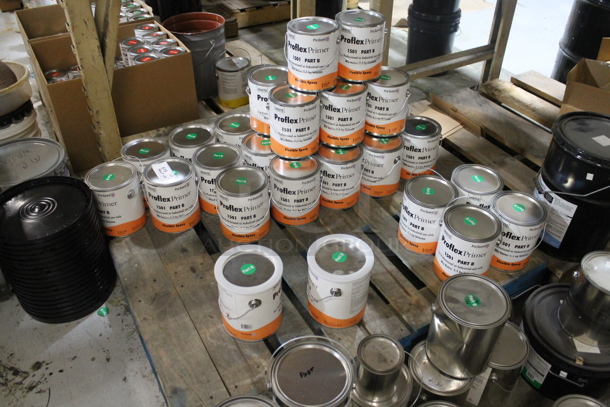 ALL ONE MONEY! PALLET LOT of Various Buckets Including Proflex Primer Part B. BUYER MUST REMOVE. - Image 2 of 3