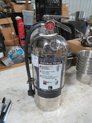 One Wet Chemical Extinguisher. NO SHIPPING!