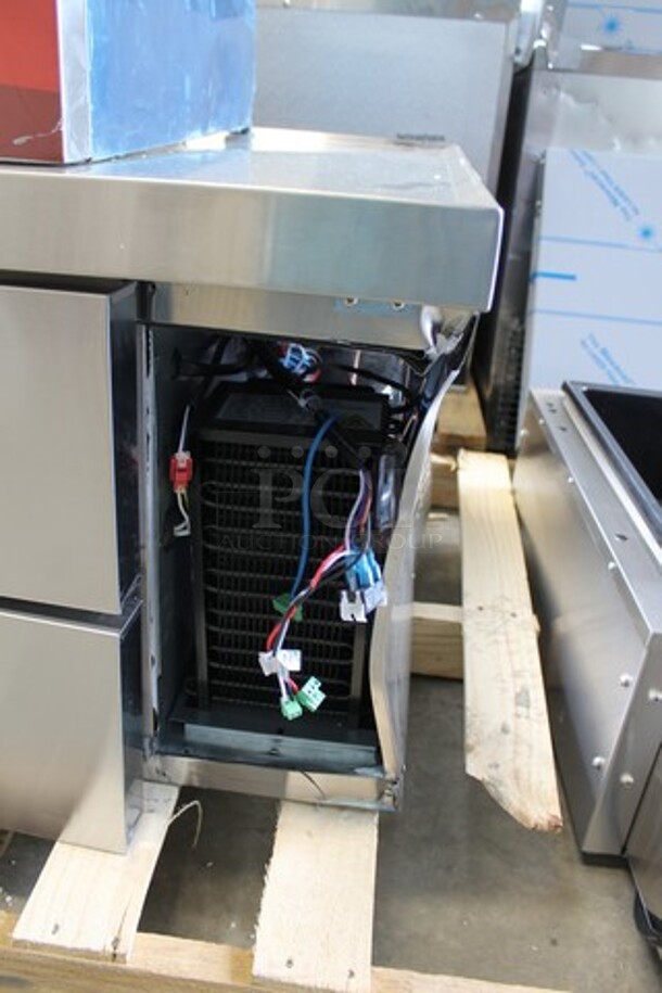BRAND NEW SCRATCH AND DENT! 2023 Avantco 178CBE84HC Stainless Steel Commercial 4 Drawer Chef Base. 115 Volts, 1 Phase. Cannot Test. - Image 4 of 10
