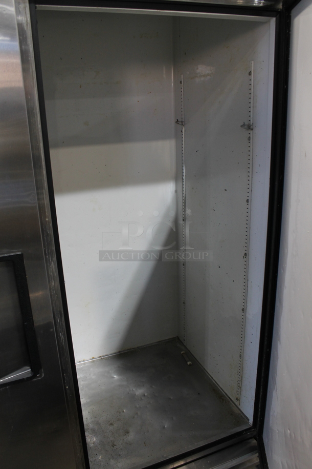 True T-49 Stainless Steel Commercial 2 Door Reach In Cooler on Commercial Casters. 115 Volts, 1 Phase. Tested and Working! - Image 6 of 6