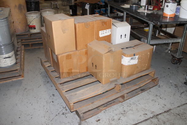 ALL ONE MONEY! PALLET LOT of Various Items Including Black Caps w/ Extra Pallet. BUYER MUST REMOVE. - Image 2 of 6