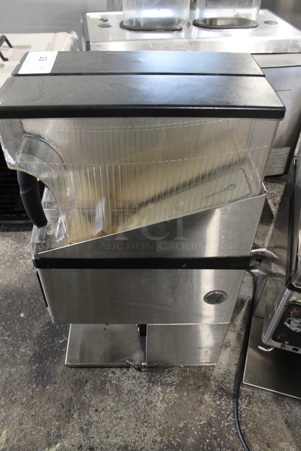 2010 Bunn MHG Stainless Steel Commercial Countertop 2 Hopper Coffee Bean Grinder. 120 Volts, 1 Phase. Tested and Working! - Image 6 of 8