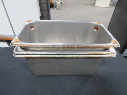 1/3 Size 6 Inch Deep Hotel Pan. 3XBID