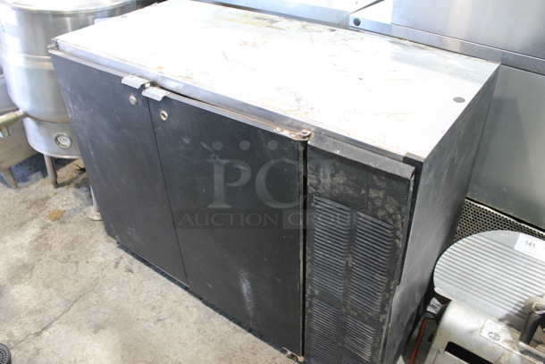 Beverage Air BB48 Metal Commercial 2 Door Back Bar Cooler. 115 Volts, 1 Phase. Tested and Working! - Image 1 of 7