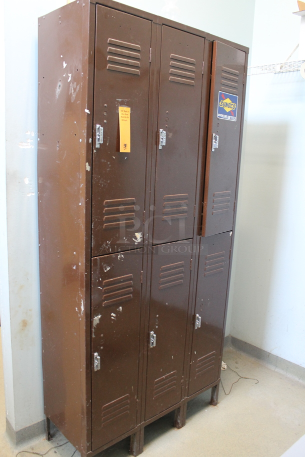 ALL ONE MONEY! ROOM LOT of Various Items Including Trash Can, Grab Bars, Toilets, Stalls, Lockers and Mirror. BUYER MUST REMOVE. - Image 12 of 12