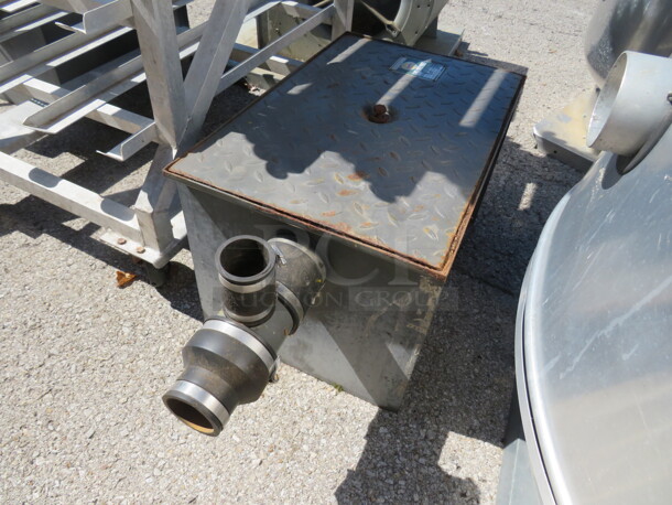 One PDI 20lb Grease Trap. #GI-40. 36X16X15 - Image 1 of 3