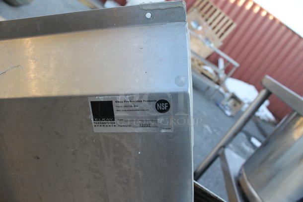 Stainless Steel Commercial Right Side Clean Side Dishwasher Table. - Image 4 of 4