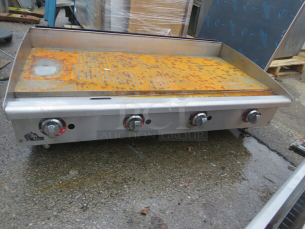 One Star Max Natural Gas Griddle. 48X28X15