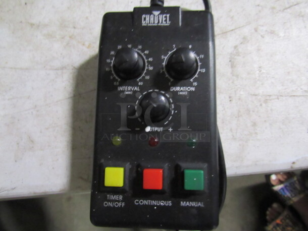 One Chauvet Controller.