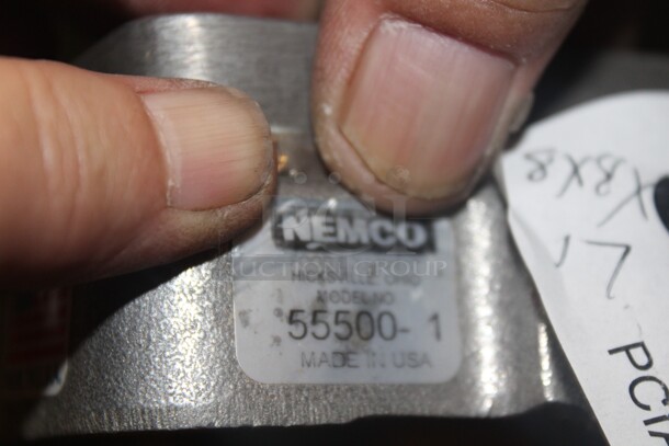 NICE! Nemco Model 55500-1 Fruit/Vegetable Chopper With 1/4 Cut And Weighted Handle. 8x8x17 - Image 3 of 3