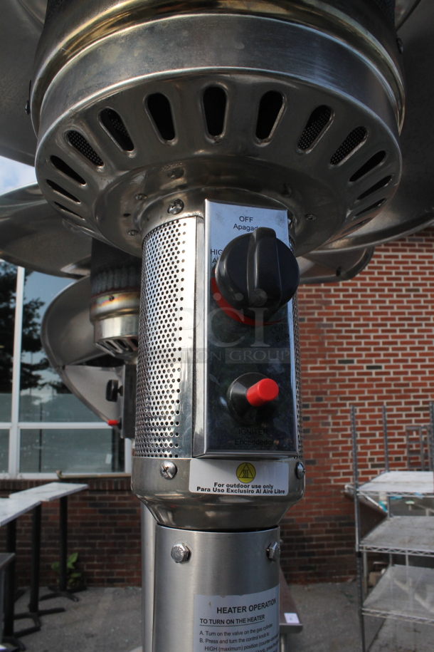NCZH-G-S Metal Floor Style Propane Gas Patio Heater. 48,000 BTU. - Image 3 of 5