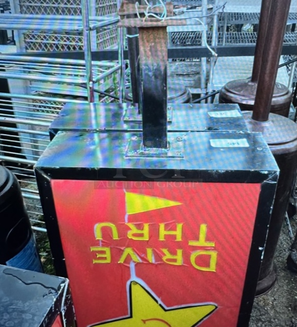 One Electric Sign. 24X10X50 - Image 1 of 2